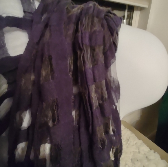 Infinity Scarf, Navy, by Amanda Blu - Picture 5 of 5